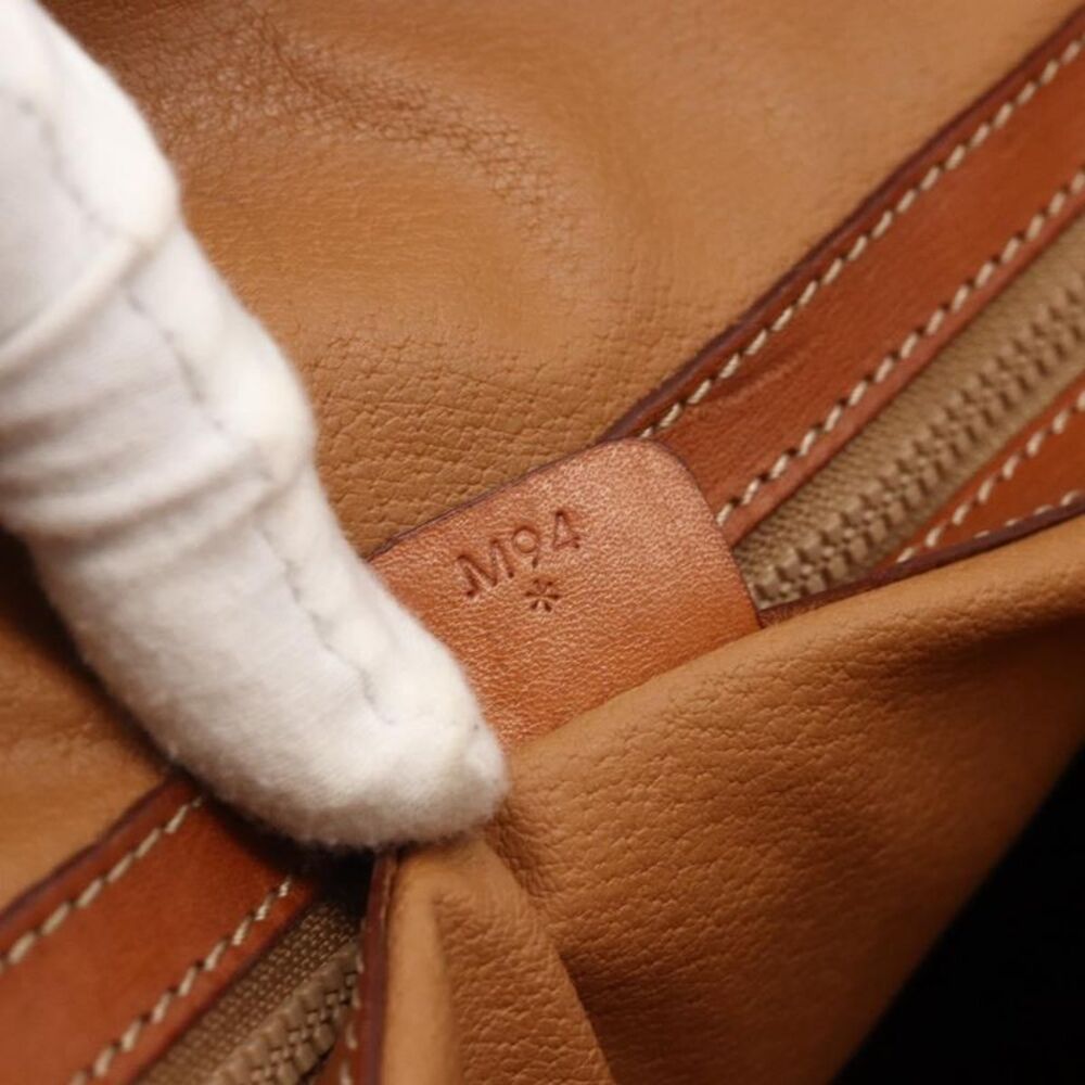 Celine Macadam Handbag Macadam With Leather Brown Canvas Handbag - Picture 7 of 16